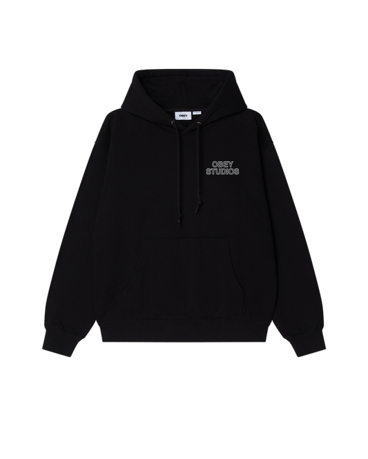 Obey 'Studios Palette' Hoodie - Black