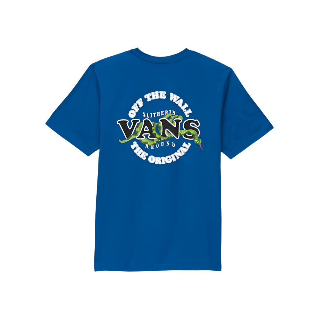 Vans 'Snake' Tee - Blue (KIDS)