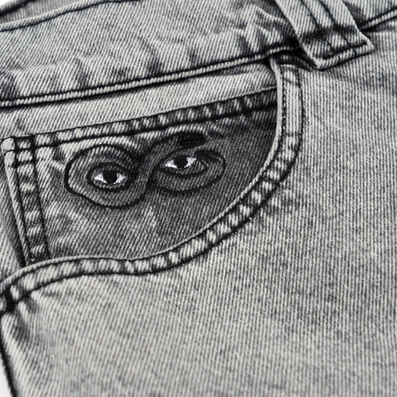 Magenta 'OG' Baggy Jeans - Acid