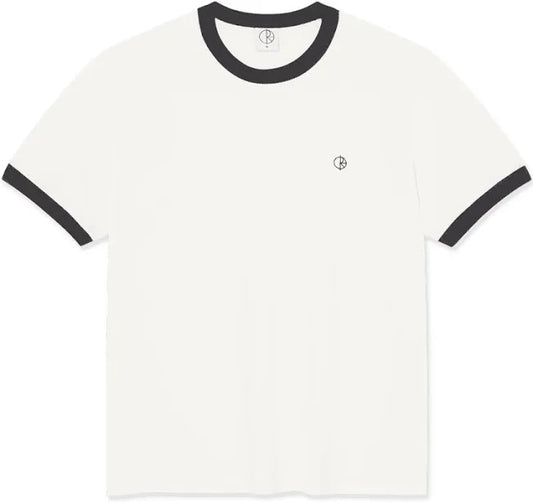 Polar Skate Co. 'Ringer' Tee - Cloud White/Navy