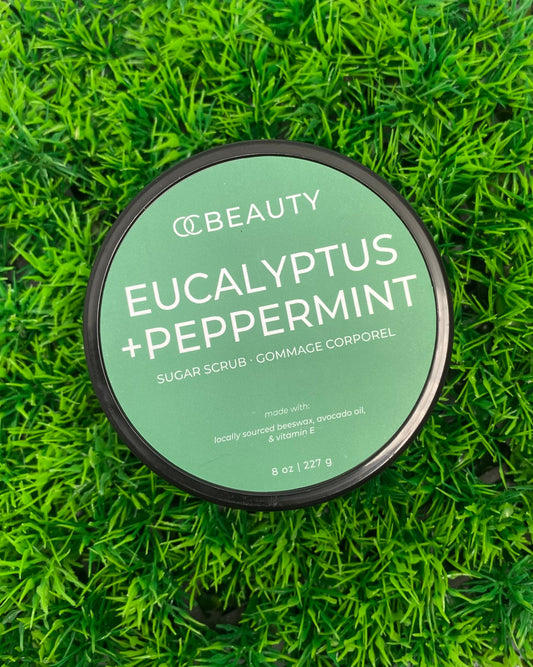 Gommage au sucre Eucalyptus et Menthe poivrée