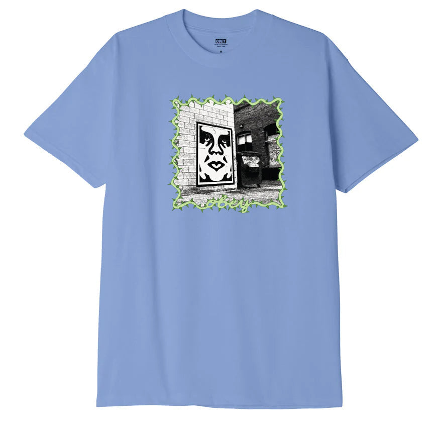 Obey 'Vine Photo' Tee - Digital Violet