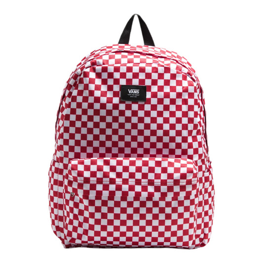 Vans 'Old Skool H20 Check' Backpack - Red/White