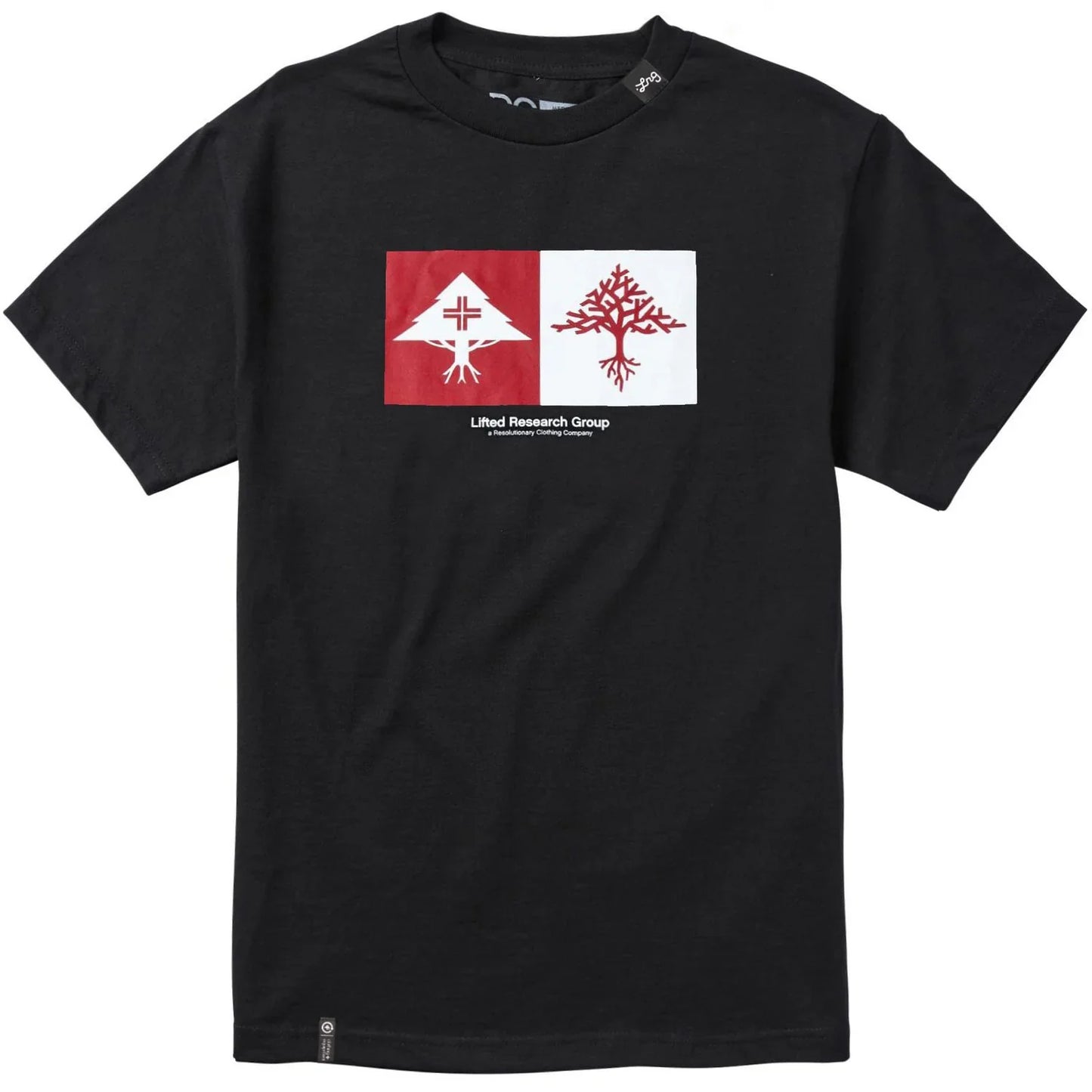 LRG 'Double Up Tree' Tee - Black