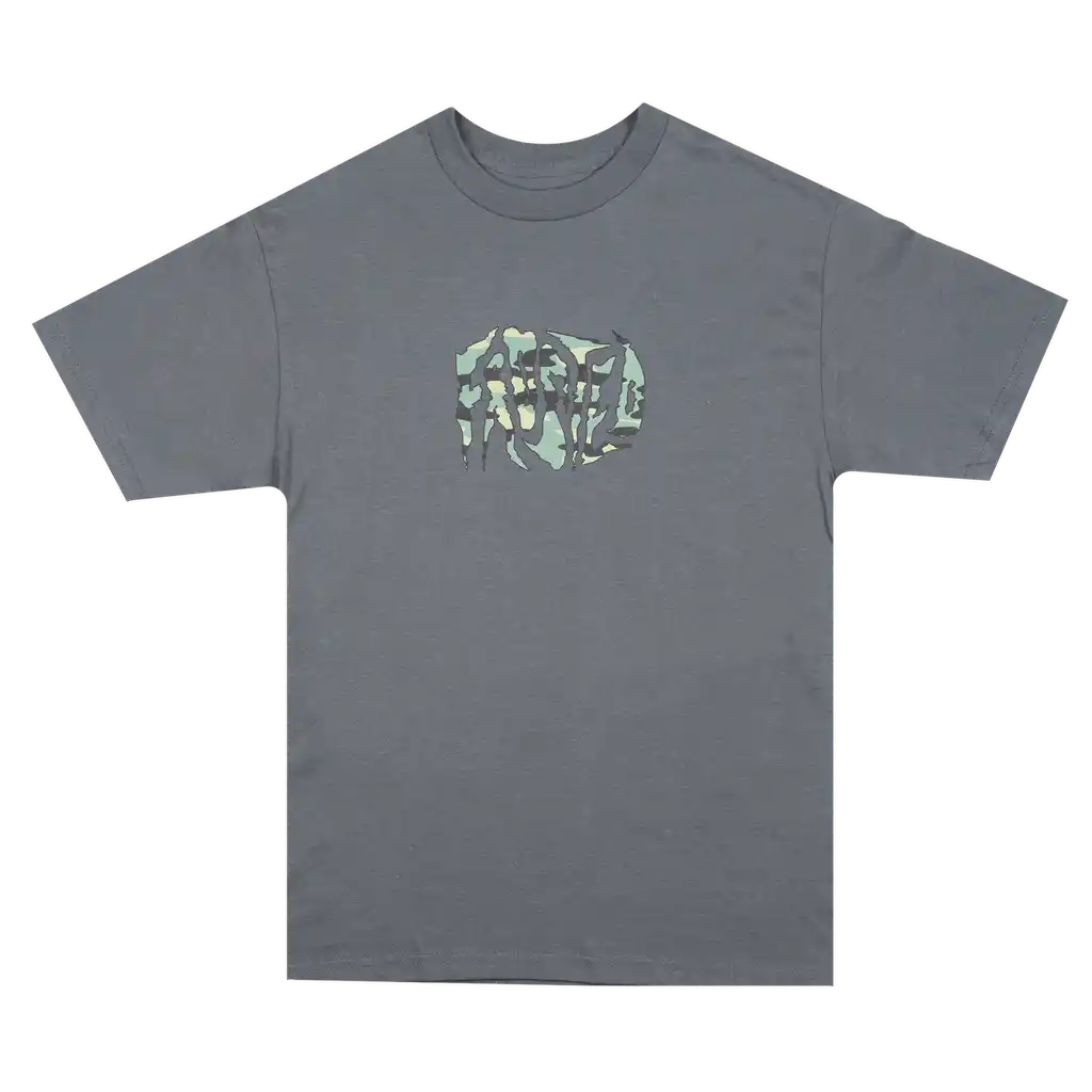 Frosted Skateboards 'OG Logo' Tee - Charcoal