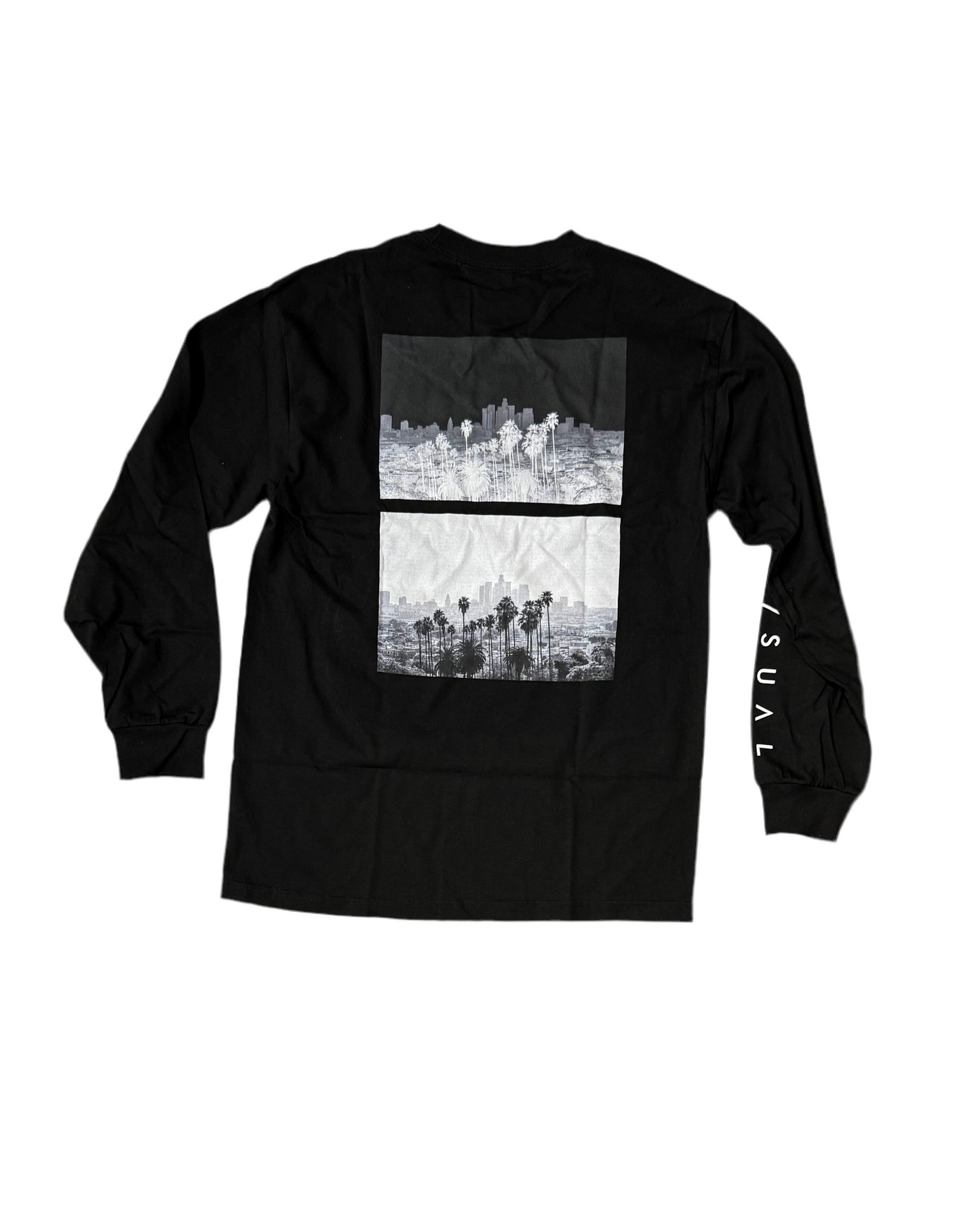 V/SUAL 'Los Angeles' L/S Tee - Black