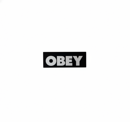 Obey 'Lil Logo' Sticker - Black