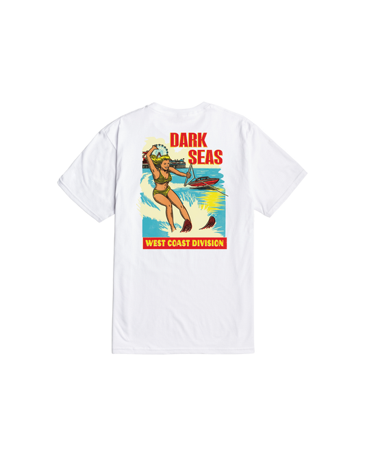 Dark Seas 'West Coast' Tee - White