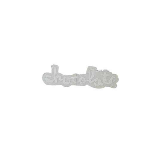 Chocolate Skateboards 'OG Logo' Sticker - White