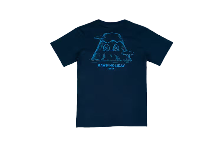 KAWS 'Holiday Japan' Pocket Tee - Navy (Asia Sizing)