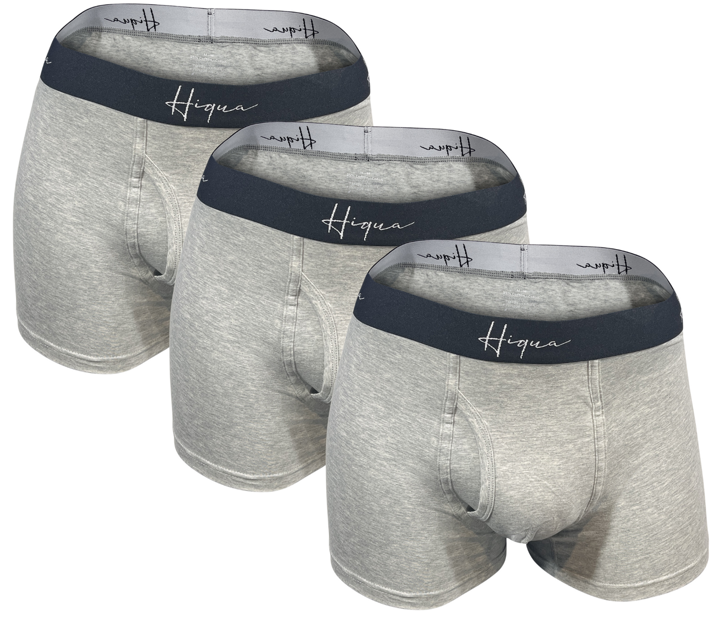 3 Pack 3″ Boxer Trunks, Multi Colour