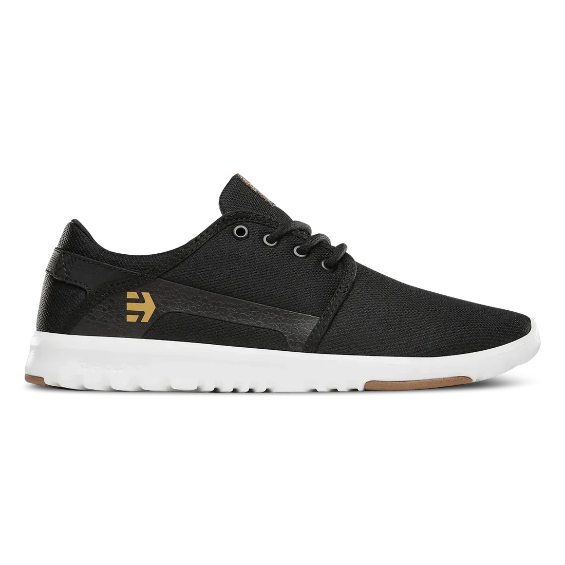 Etnies 'Scout' Shoes - Black/White/Gum