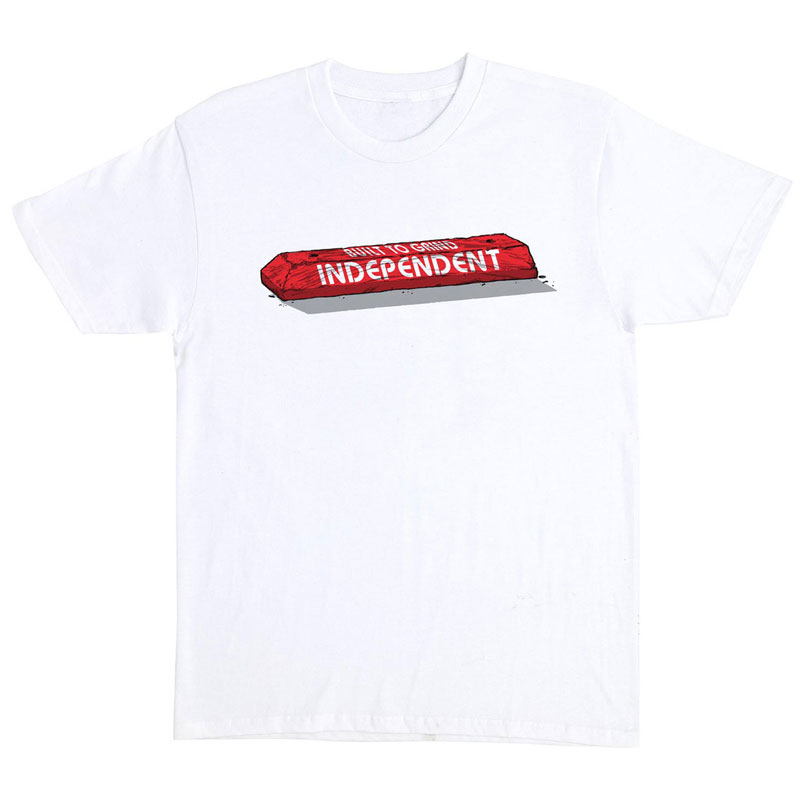 Independent 'BTG Curb' Tee - White