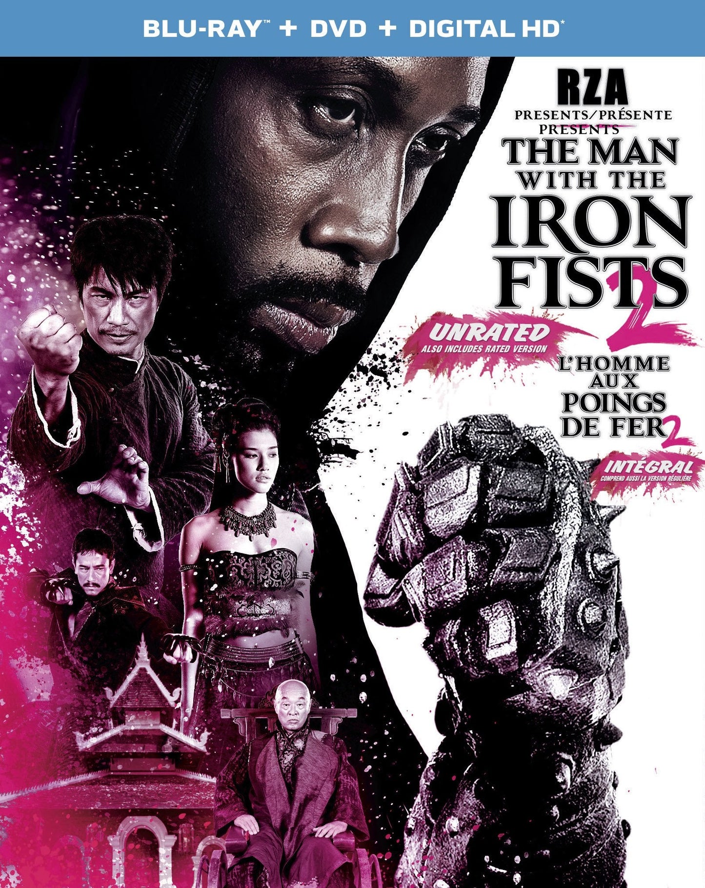 The Man With the Iron Fists 2 (Bilingual) - Blu-ray + DVD + Digital Copy (Used)