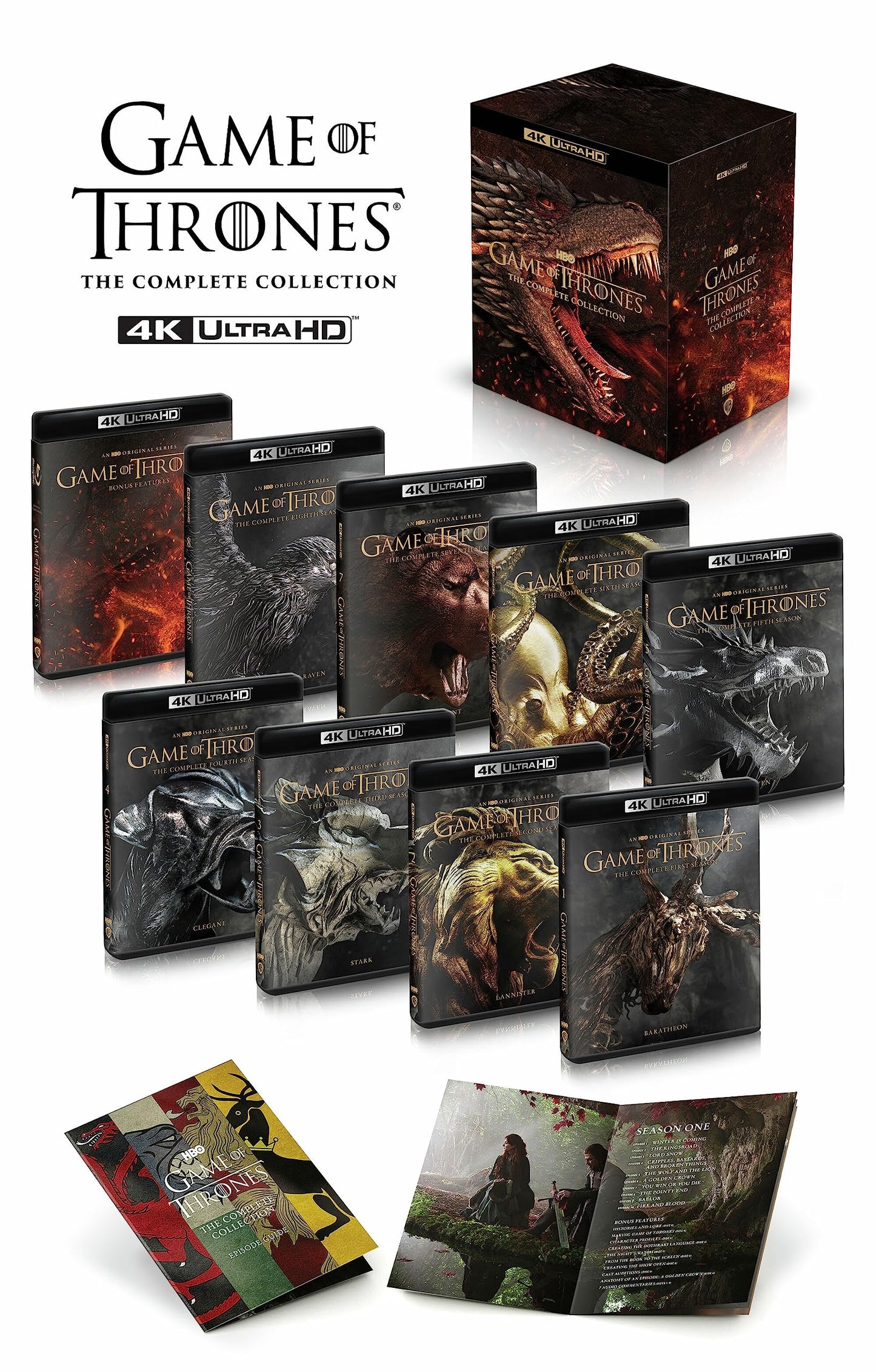 Game of Thrones: The Complete Series Collection - 4K (Bilingual)