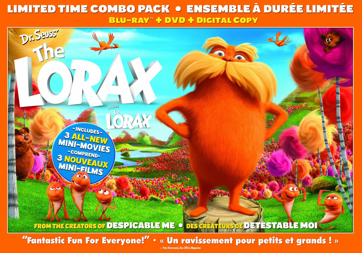Dr. Seuss' The Lorax/ Dr. Seuss' Le Lorax (Bilingual) (side by side) [DVD + Blu-ray + Digital Copy]