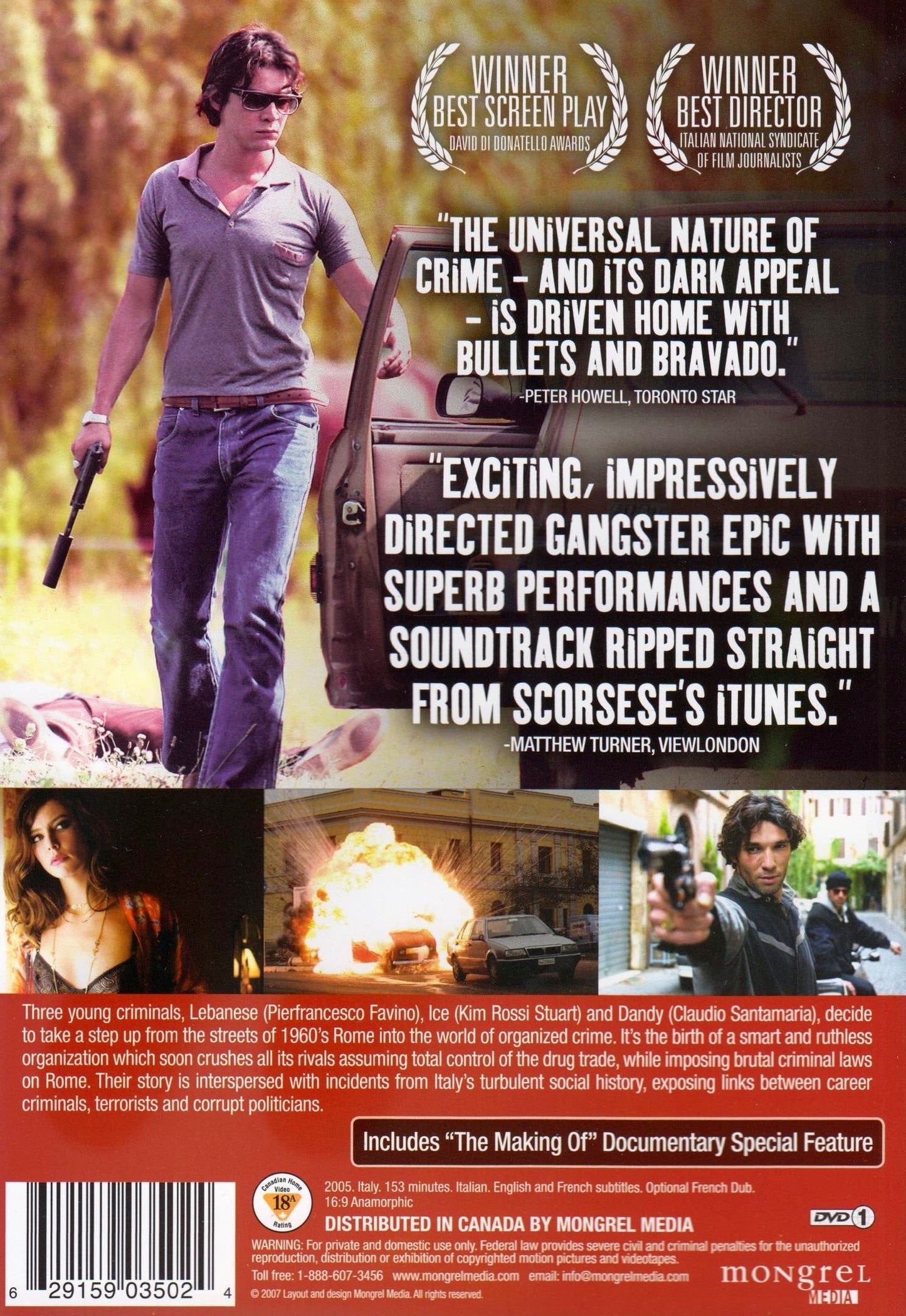Crime Novel - DVD (Used)