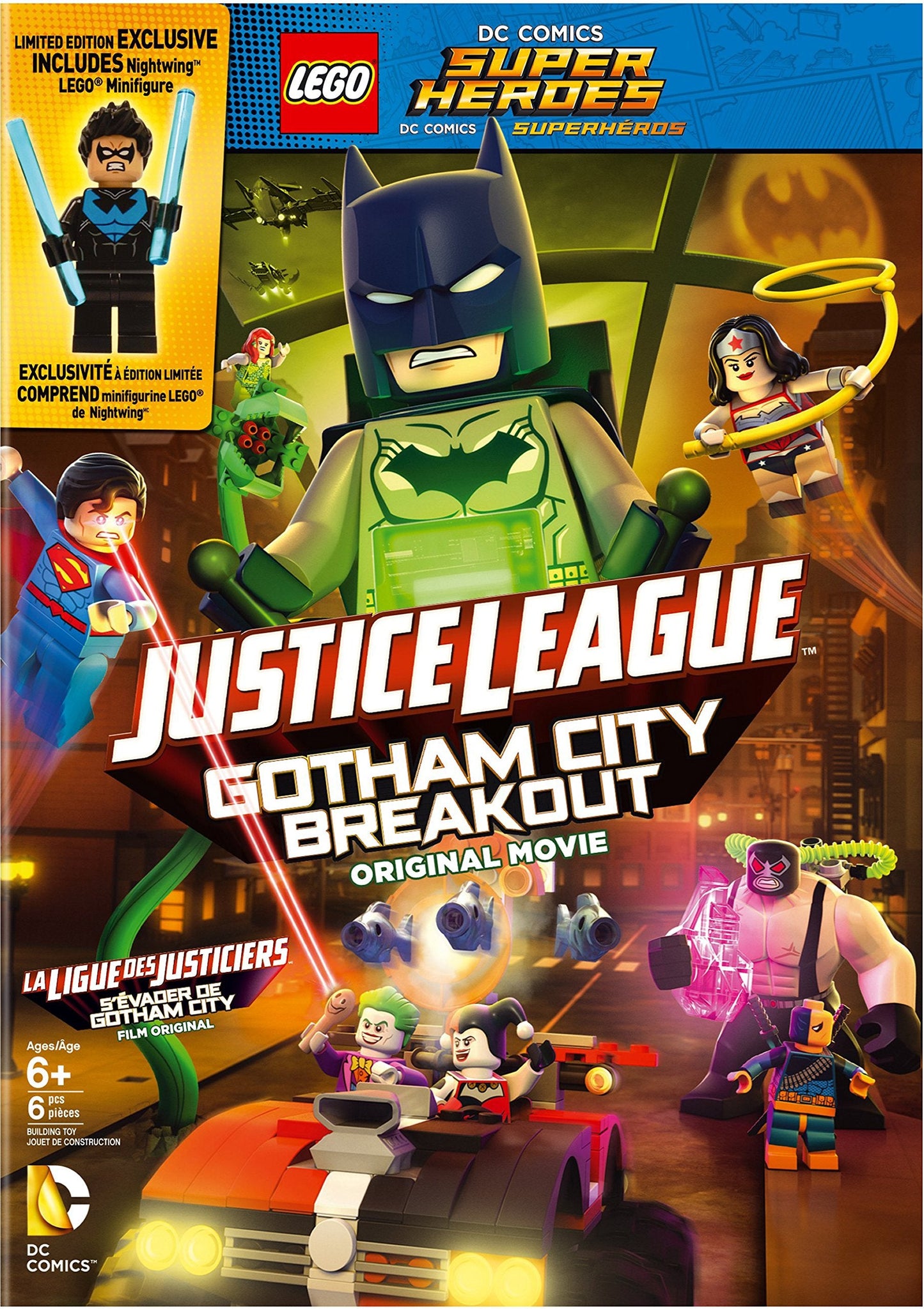 LEGO DC Comics Super Heroes: Justice League: Gotham City Breakout - DVD