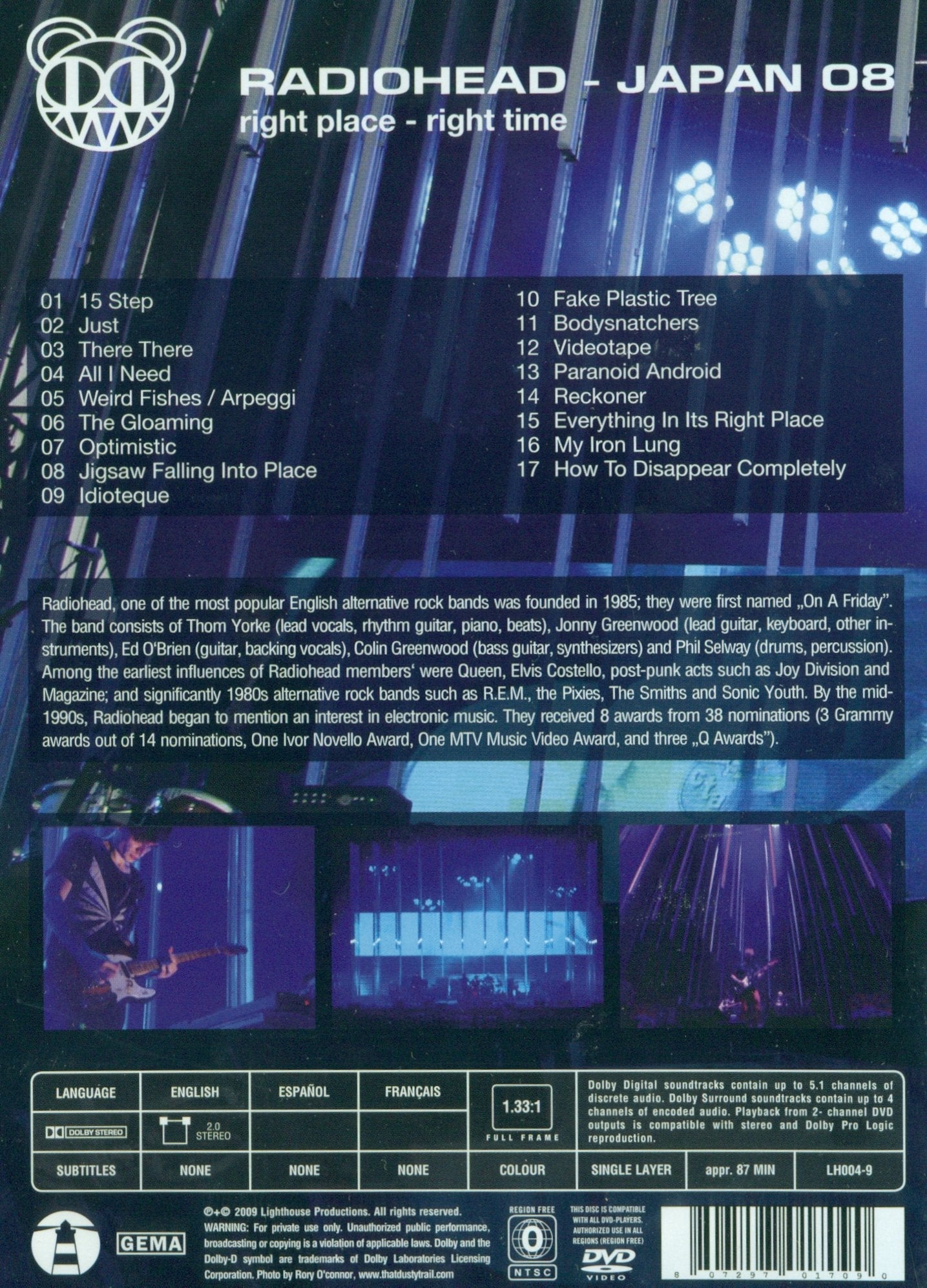 Right Place Right Time (DVD Audio)