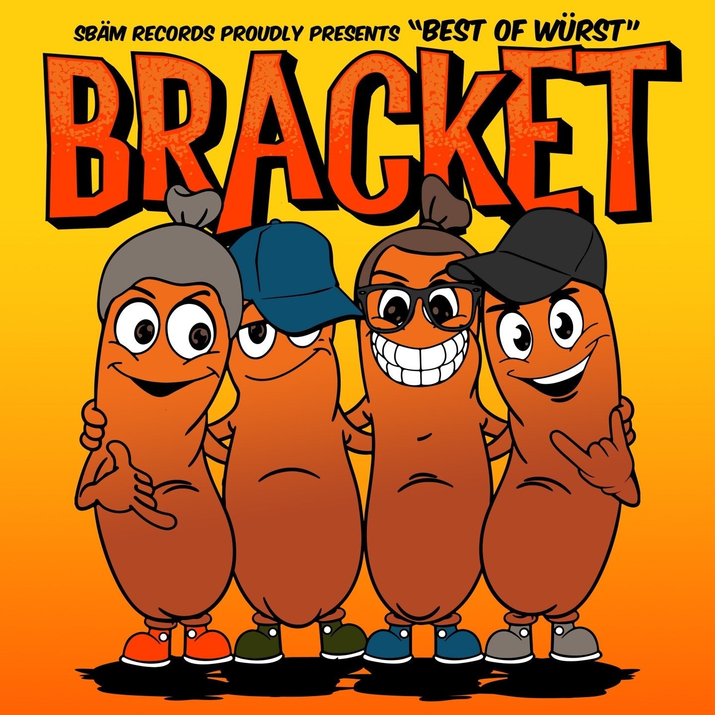 Bracket ‎/ Best of Würst - LP colored