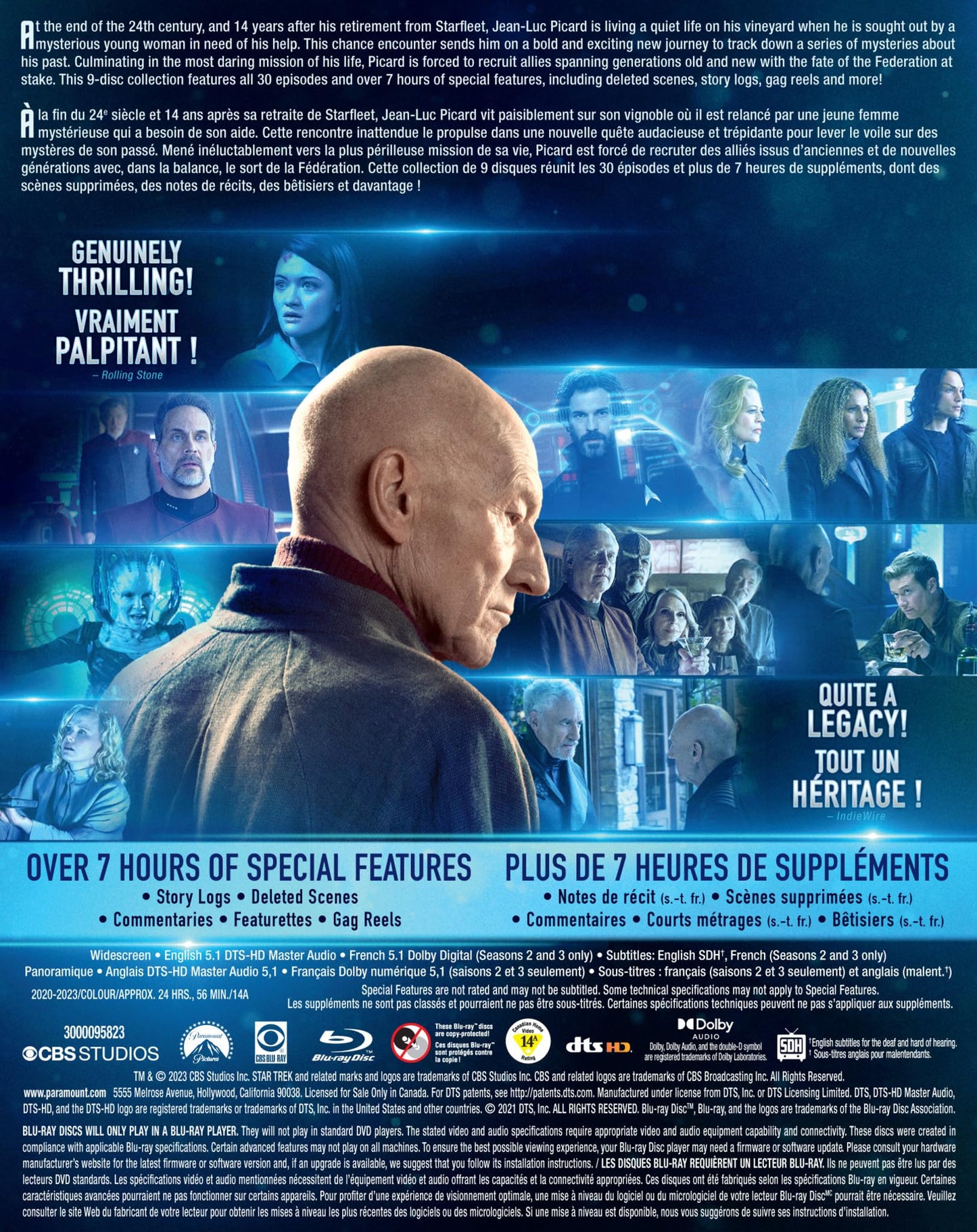 Star Trek: Picard - The Complete Series [Blu-ray] (Bilingual)