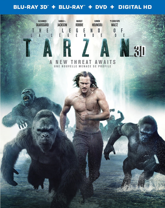 The Legend of Tarzan - Blu-Ray 3D/Blu-Ray/DVD