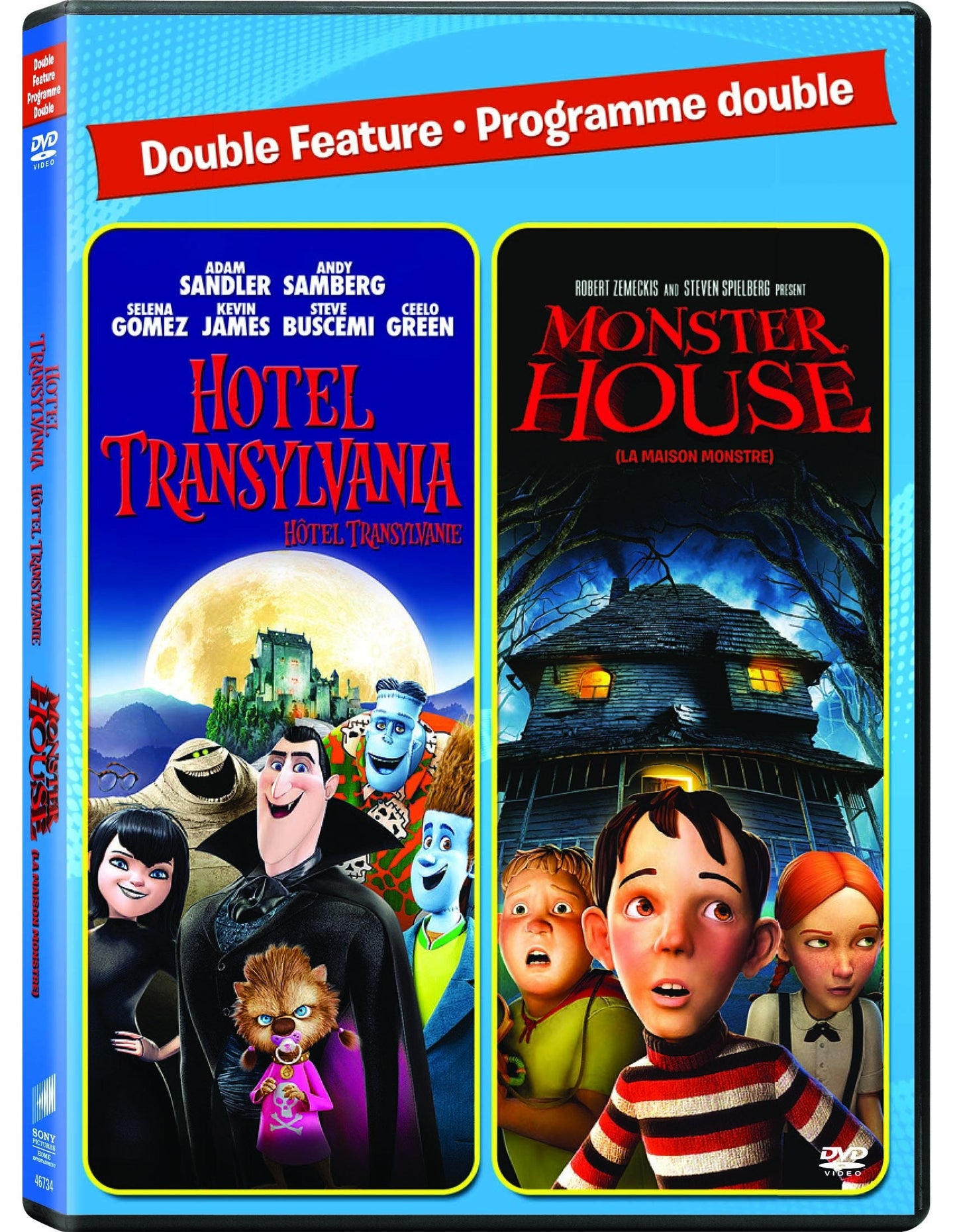 Hotel Transylvania + Monster House - DVD