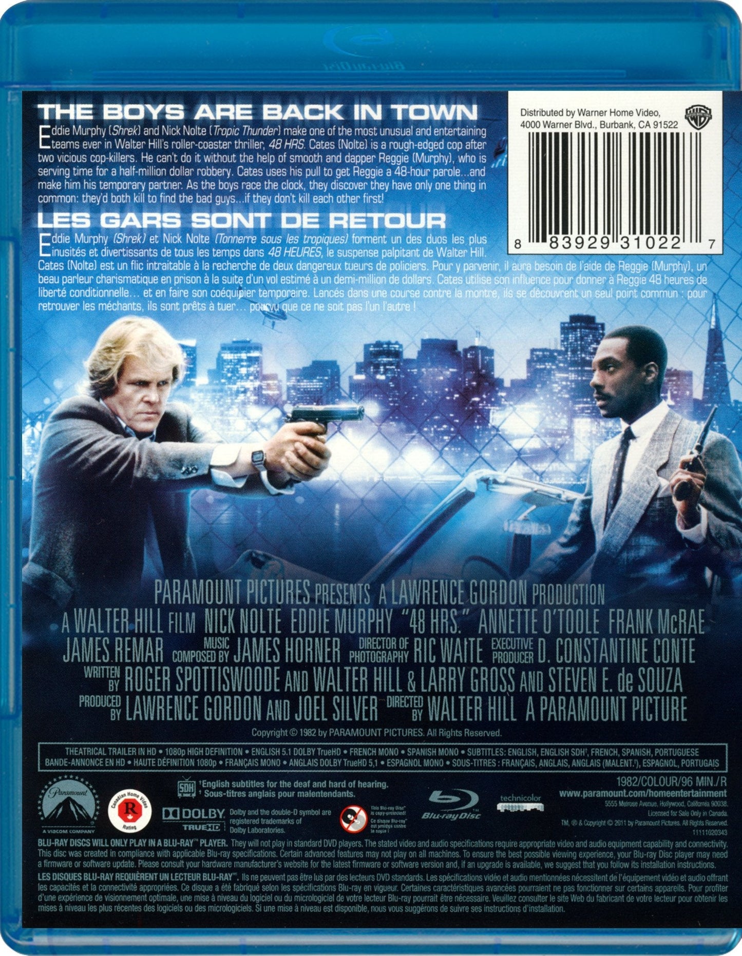 48 Hrs. [Blu-ray] (Used)