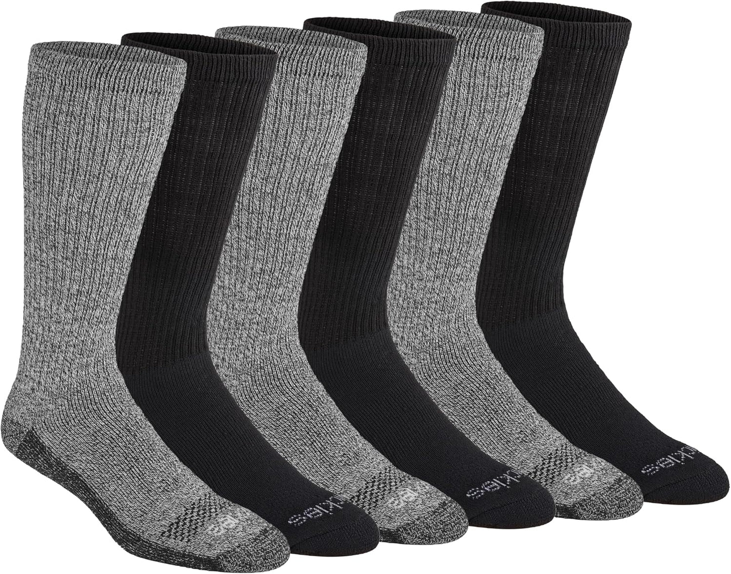 Dickies Men's Dri-Tech Moisture Control Boot Socks – Multi-Pack