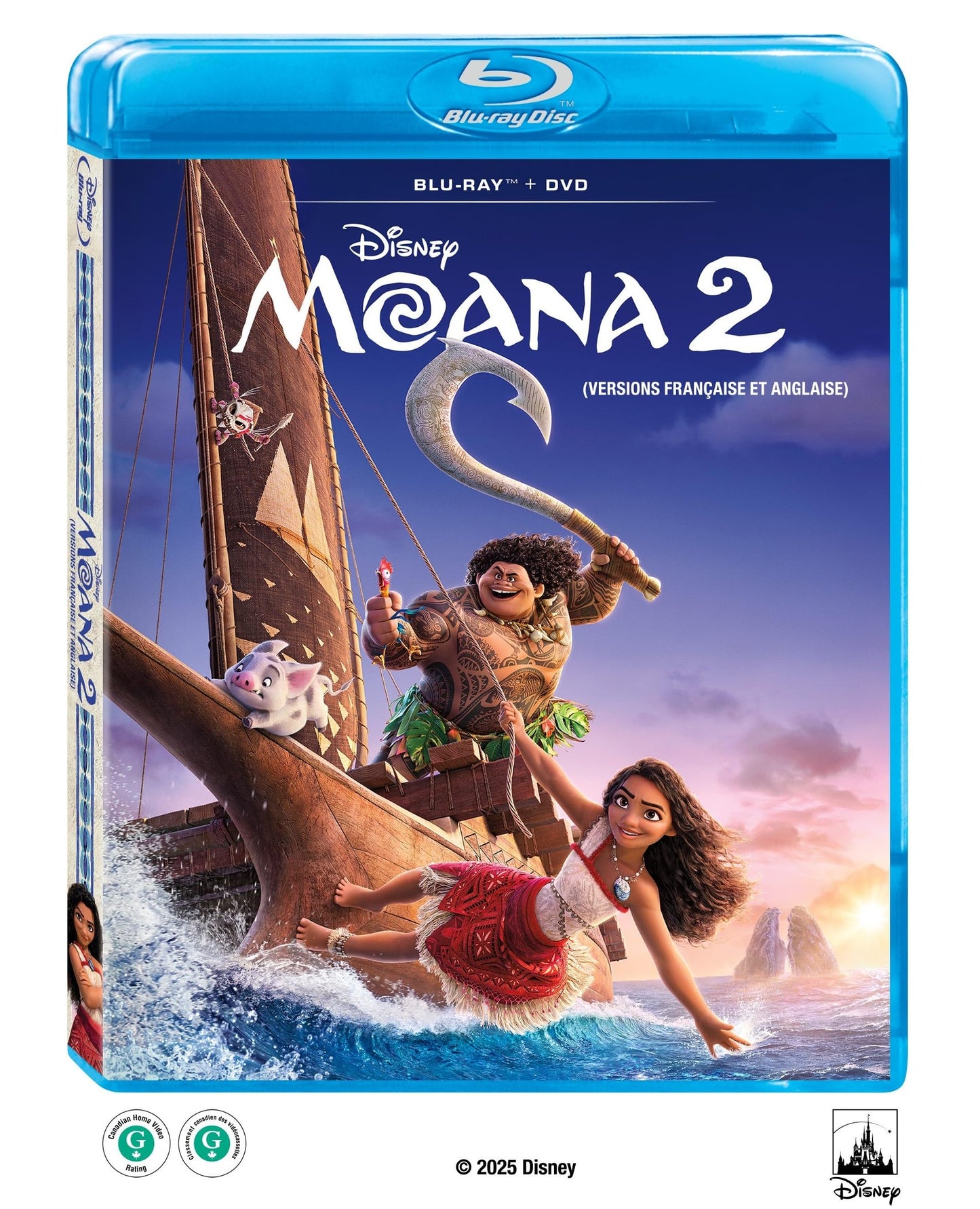 Moana 2 - Blu-Ray/DVD