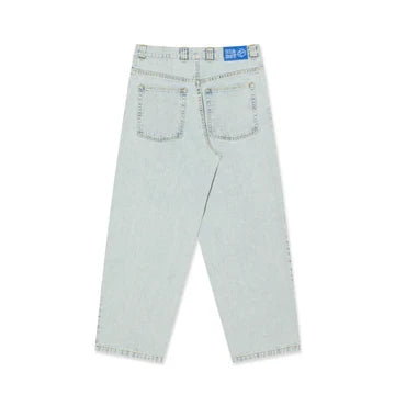 Polar Skate Co. 'OG Logo' Big Boy Baggy Jeans - Light Blue