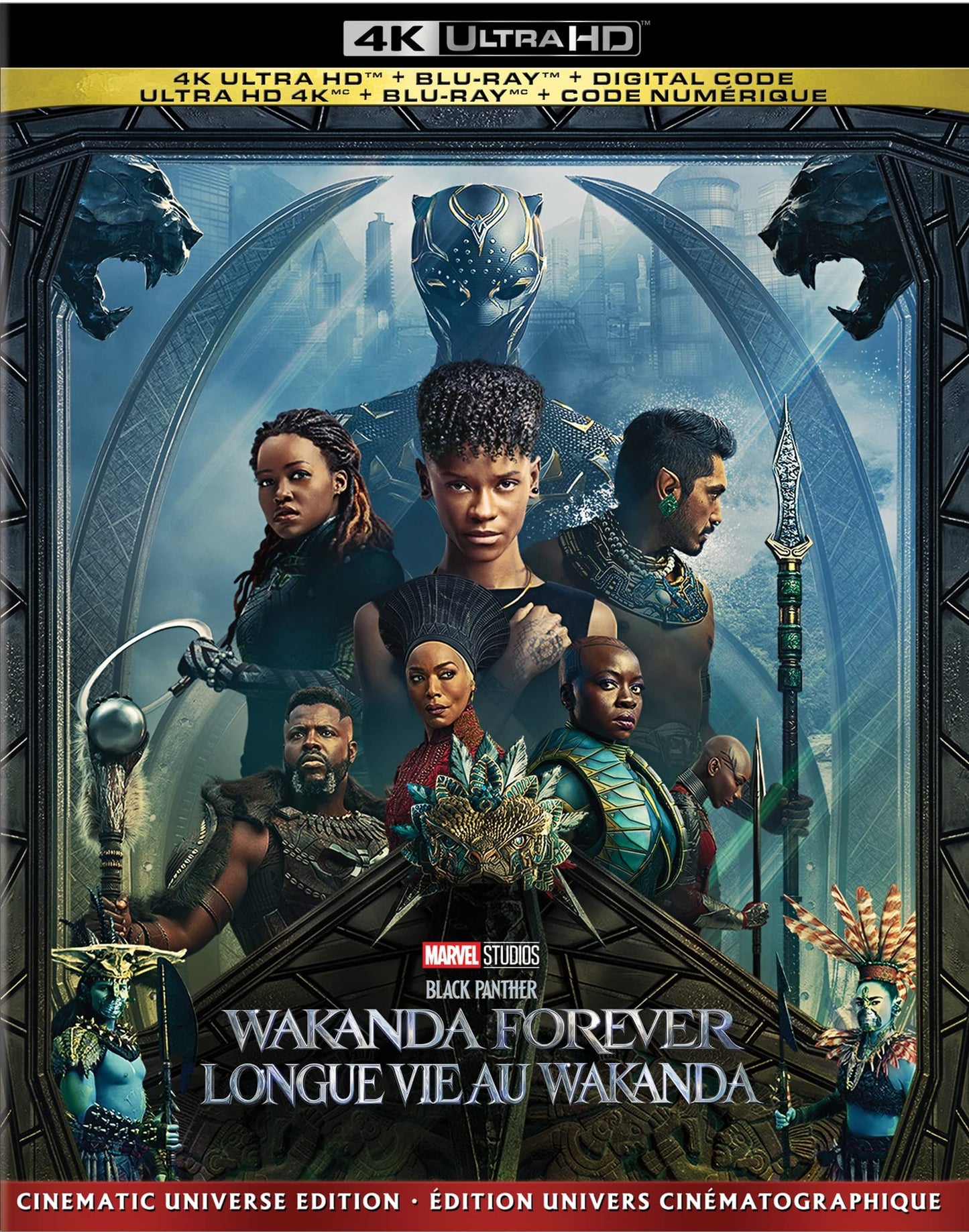 Black Panther: Wakanda Forever - 4K/Blu-Ray
