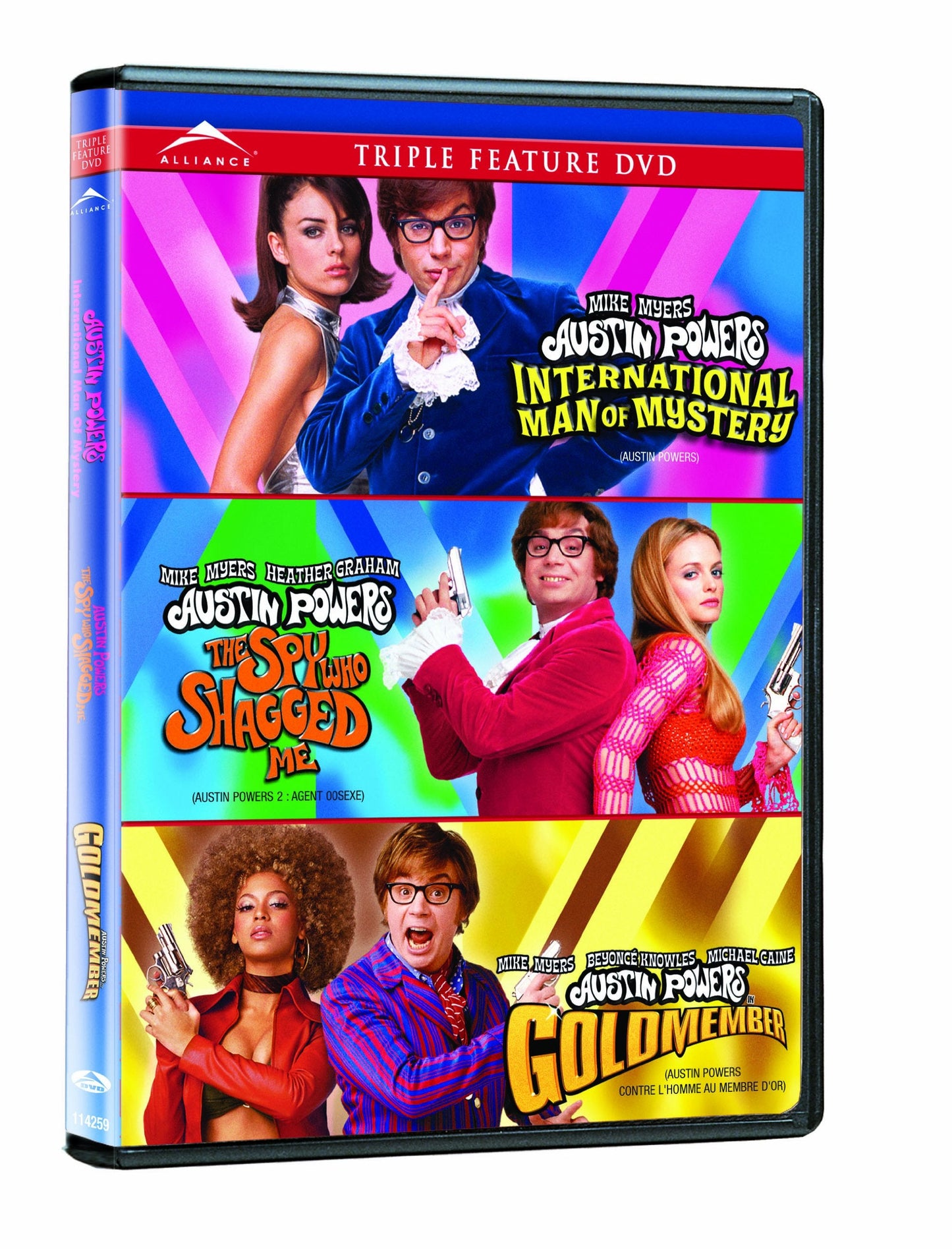 The Austin Powers Collection (International Man of Mystery / The Spy Who Shagged Me / Austin Powers in Goldmember) (Bilingue)