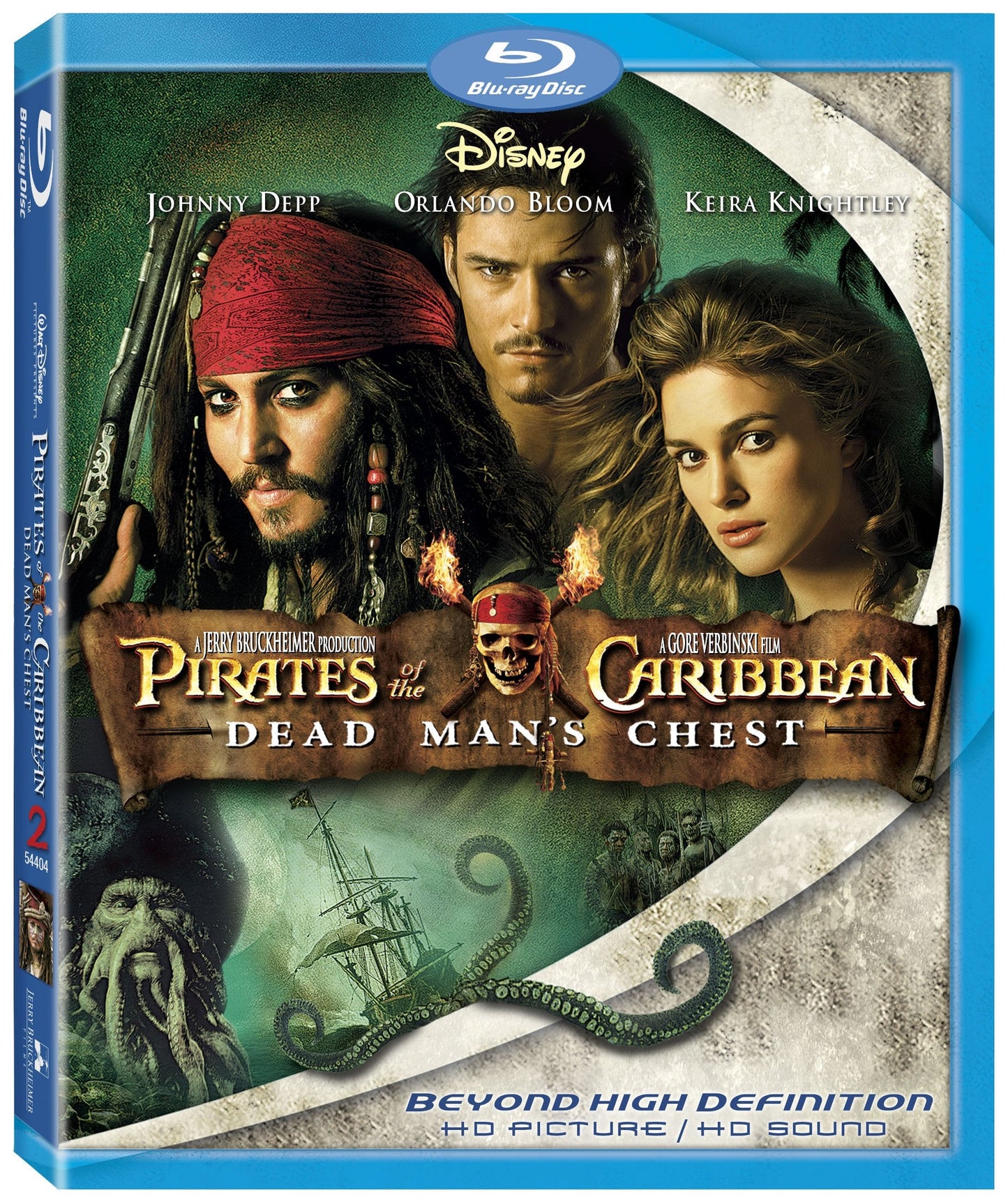 Pirates of the Caribbean: Dead Man's Chest [Blu-ray] (Bilingual)