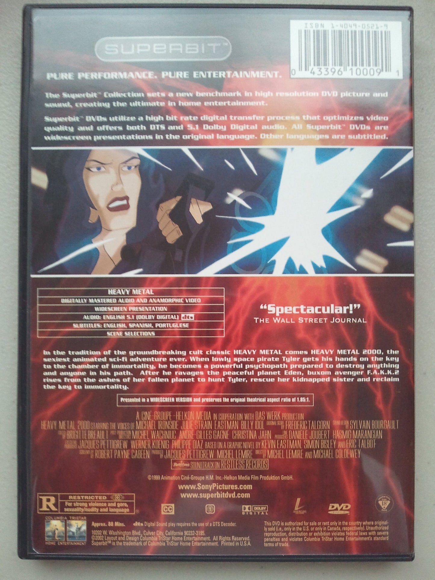 Heavy Metal 2000 [Widescreen & Superbit] (Sous-titres français)