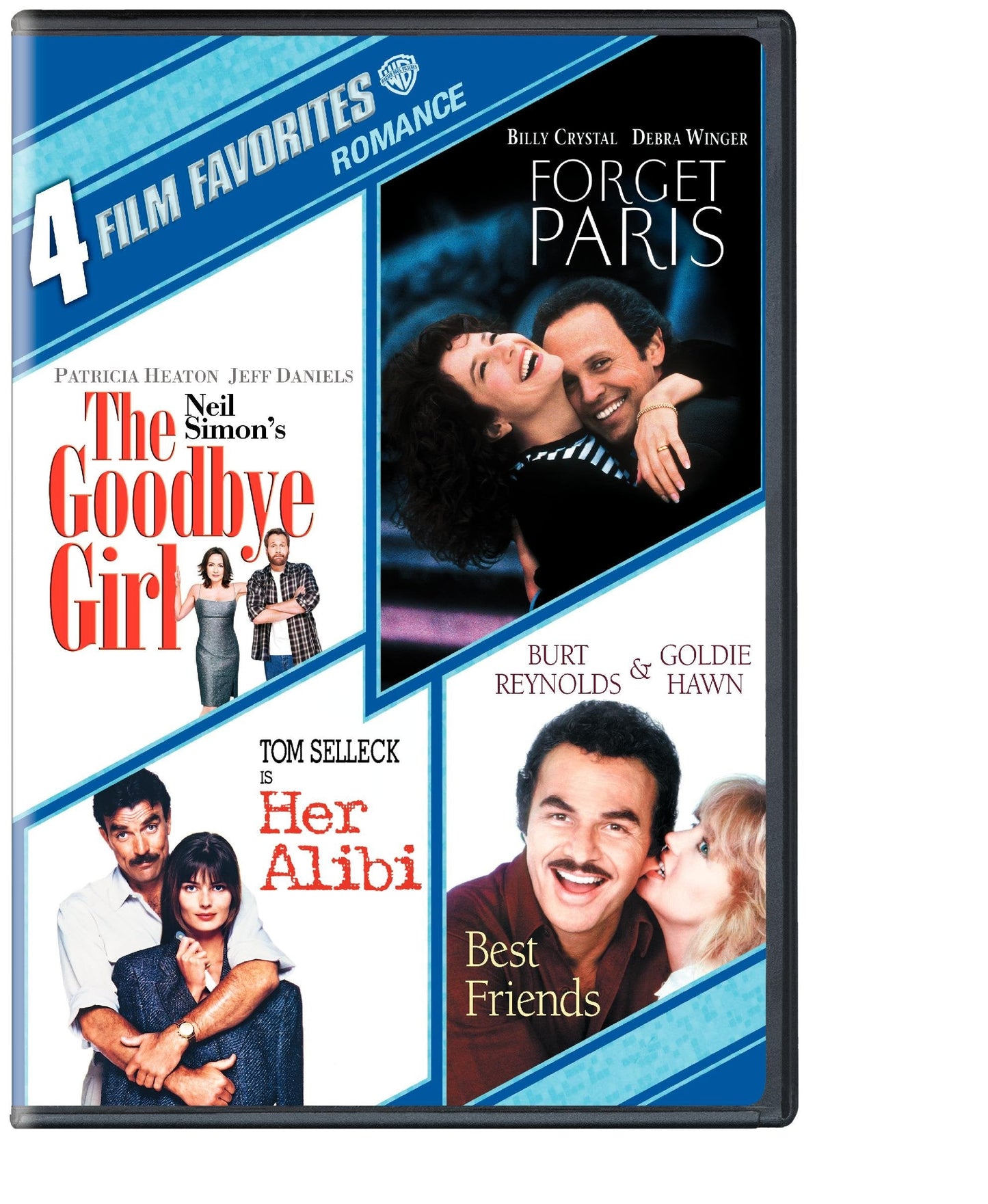 Romance: 4 Film Favorites - Her Alibi / Forget Paris / The Goodbye Girl / Best Friends