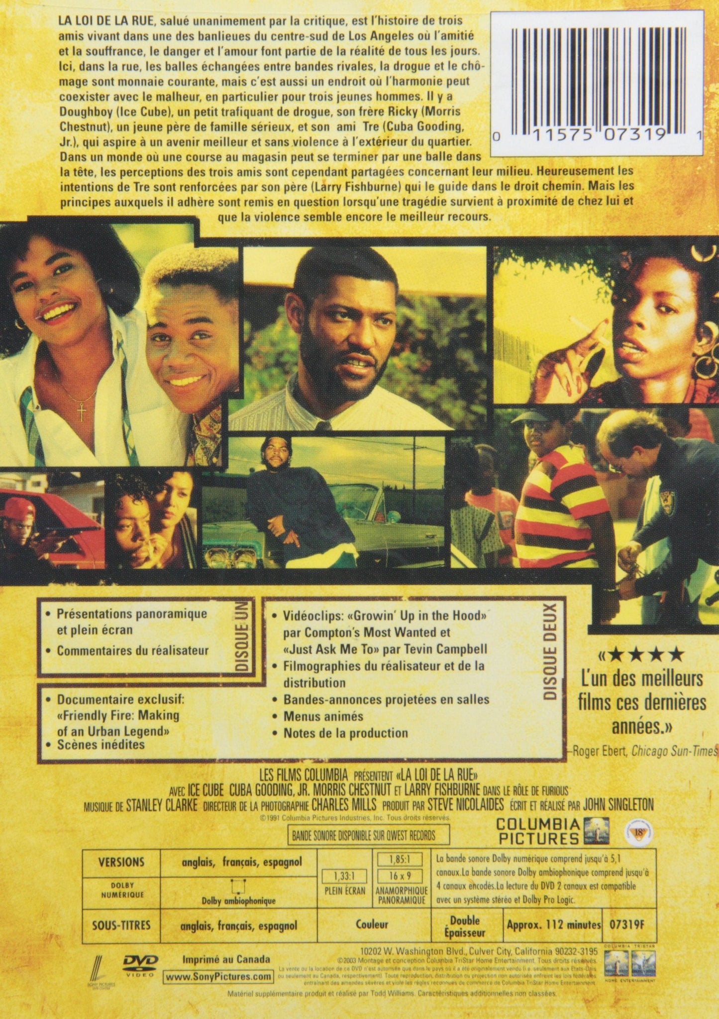 Boyz N The Hood (Special Edition) French (Bilingual)