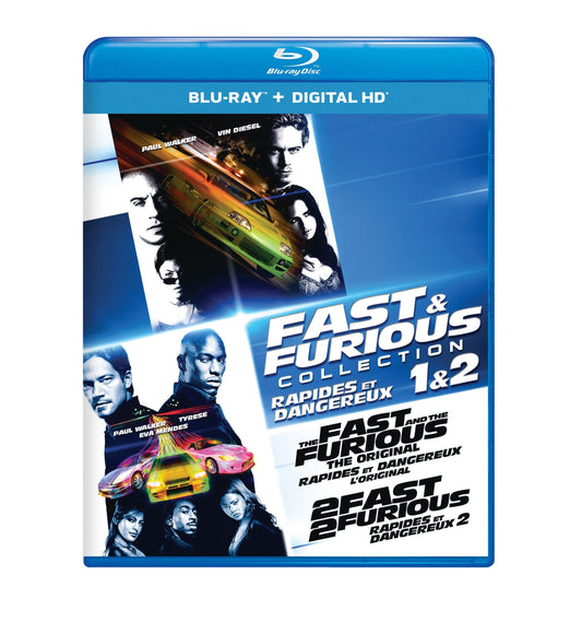 Fast & Furious Collection: 1 & 2 - Blu-Ray (Used)