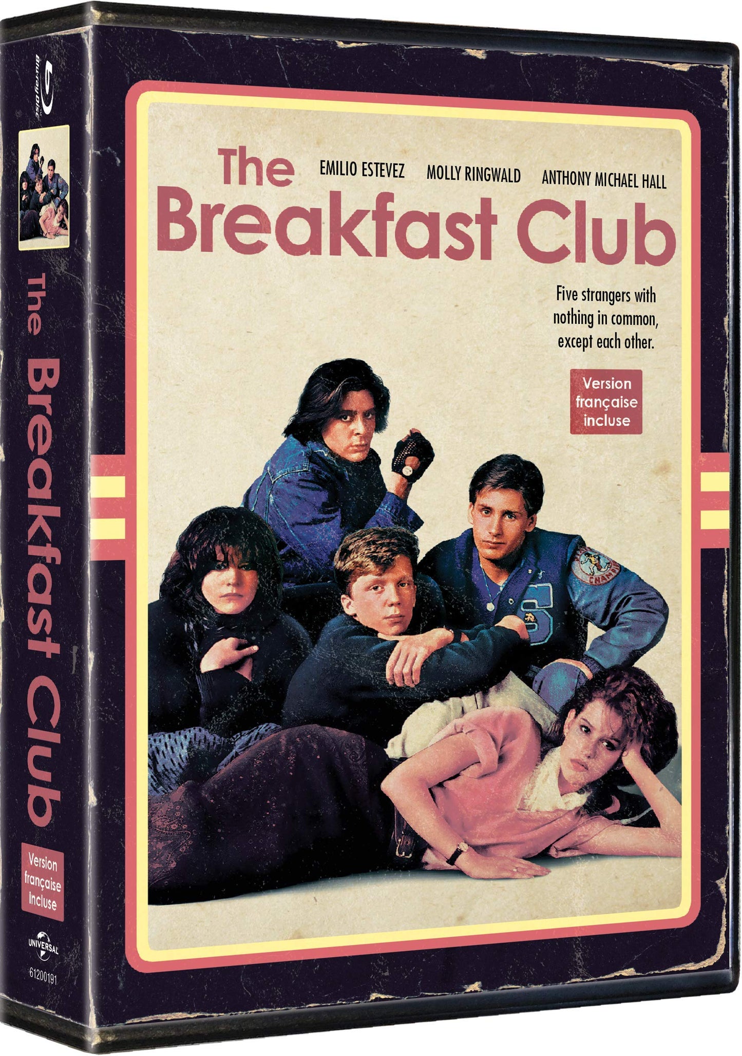 The Breakfast Club in Retro VHS Packaging [Blu-ray] (Sous-titres français)