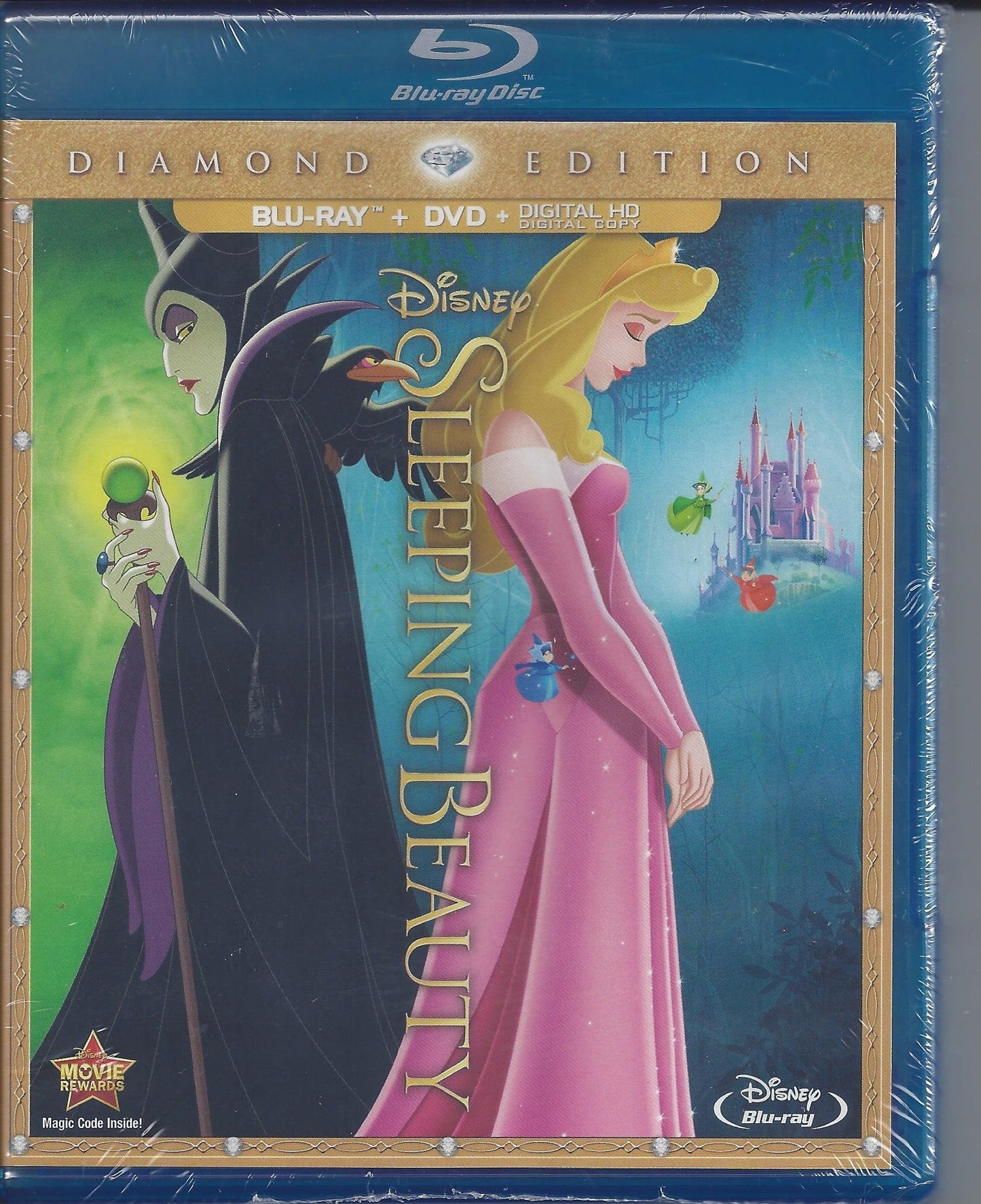 Sleeping Beauty: Diamond Edition -  Blu-ray + DVD + Digital Copy (Used)