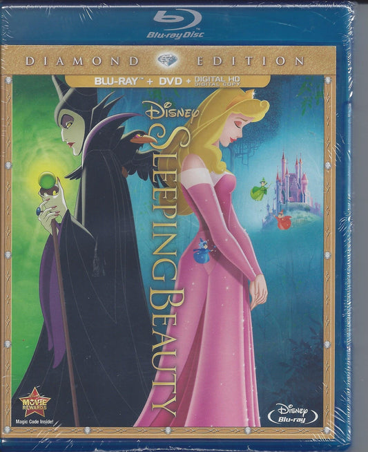 Sleeping Beauty: Diamond Edition -  Blu-ray + DVD + Digital Copy (Used)
