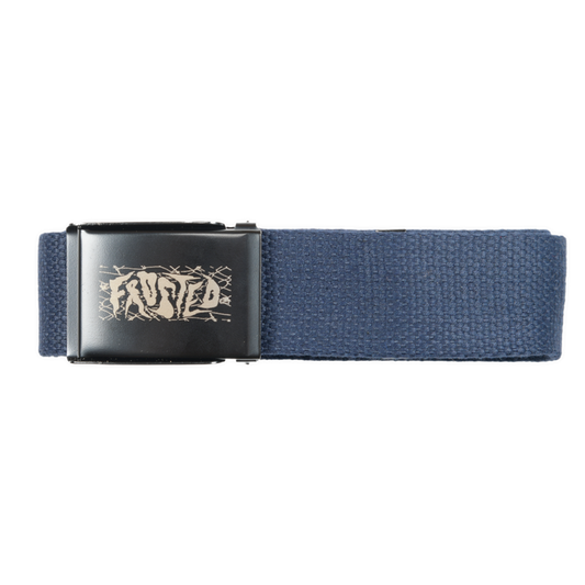 Frosted Skateboards 'Web' Belt - Navy/Black