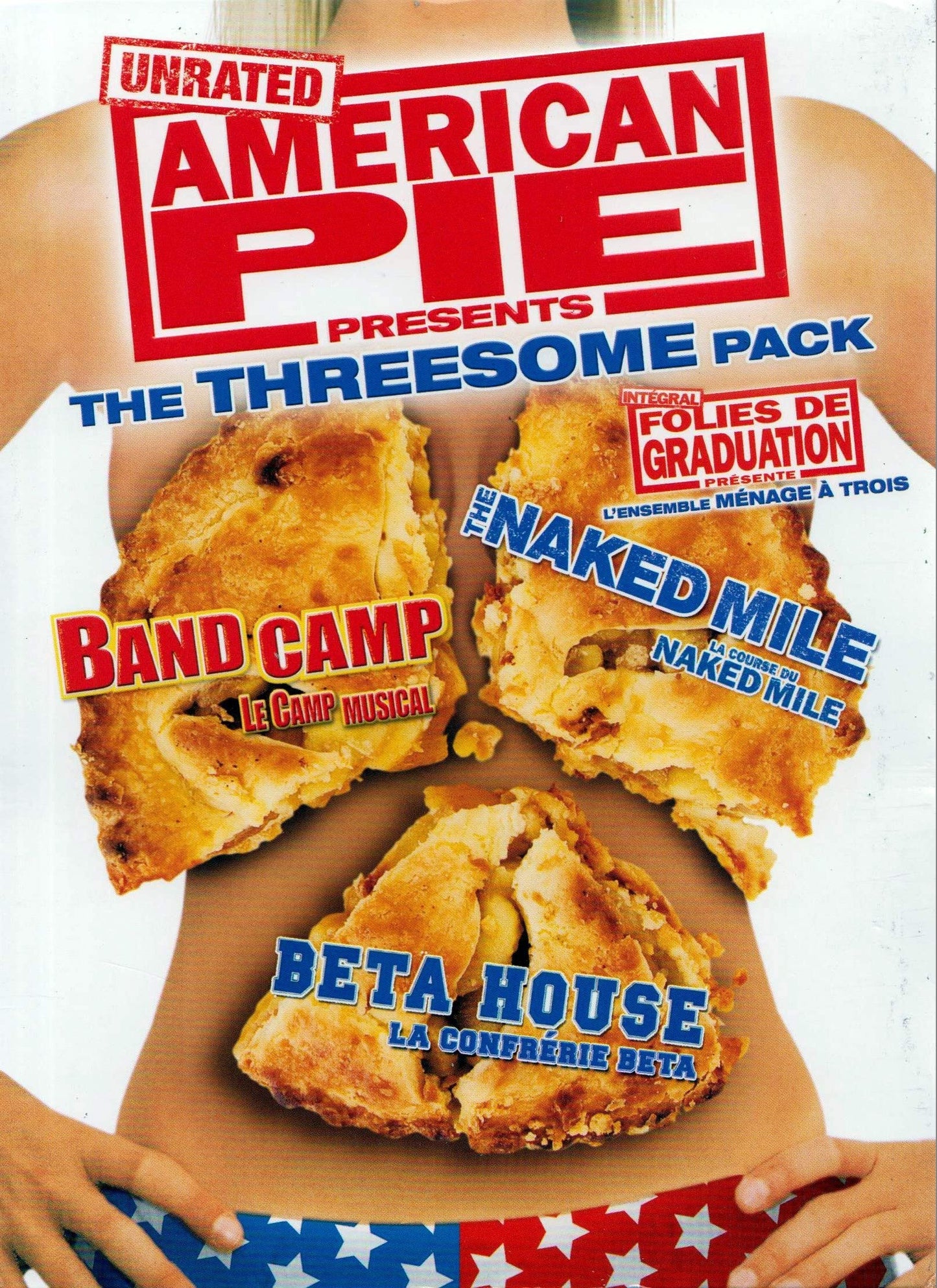 American Pie Presents: The Threesome Pack (Band Camp / The Naked Mile / Beta House) - DVD
