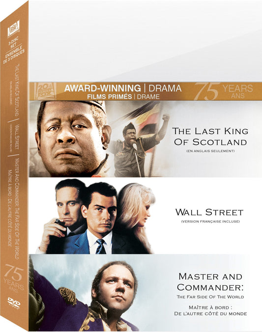 Le Dernier Roi D'Écosse / Wall Street / Master And Commander : De L'Autre Côté Du Monde - DVD (Occasion)