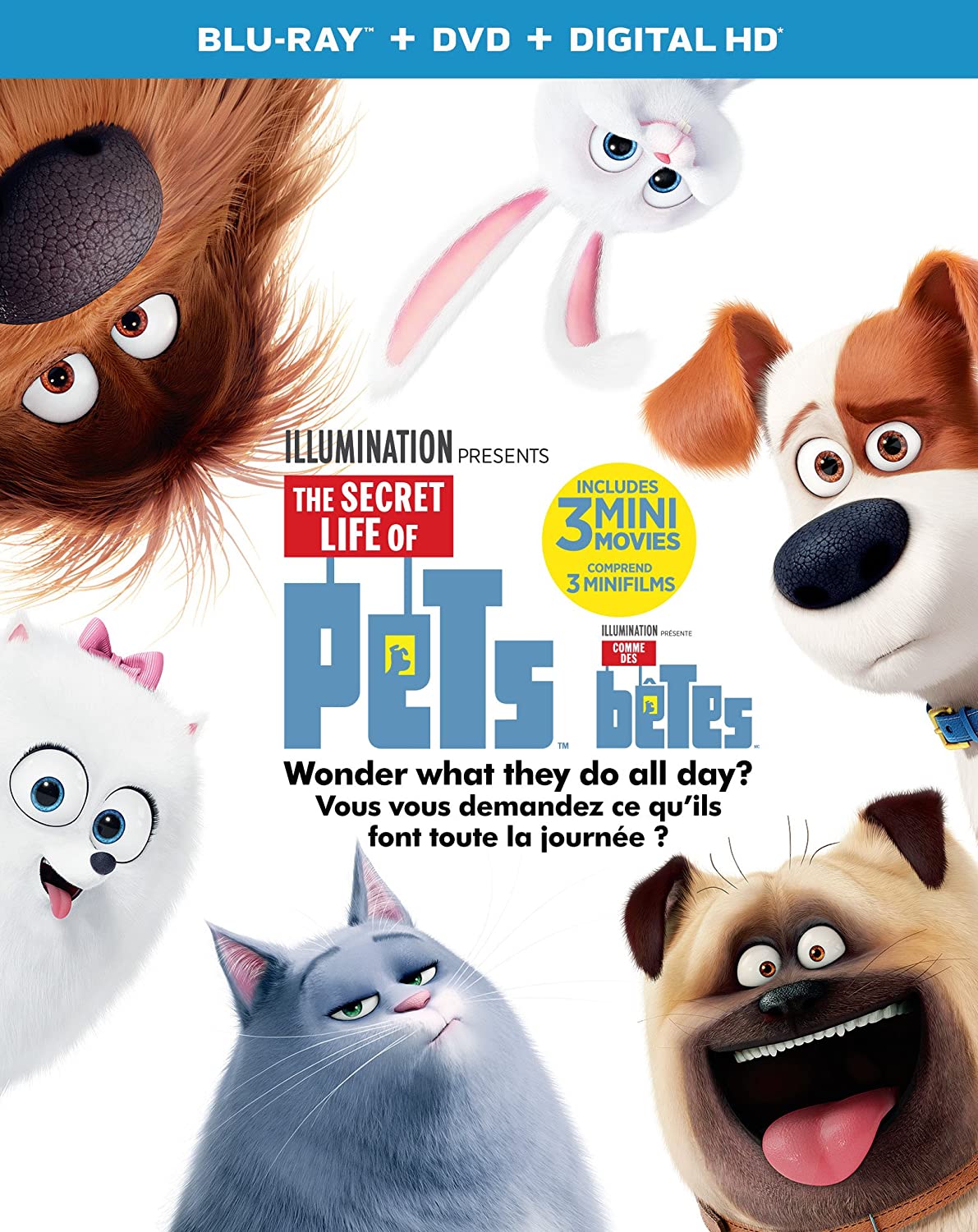 The Secret Life of Pets - Blu-ray + DVD + Digital HD