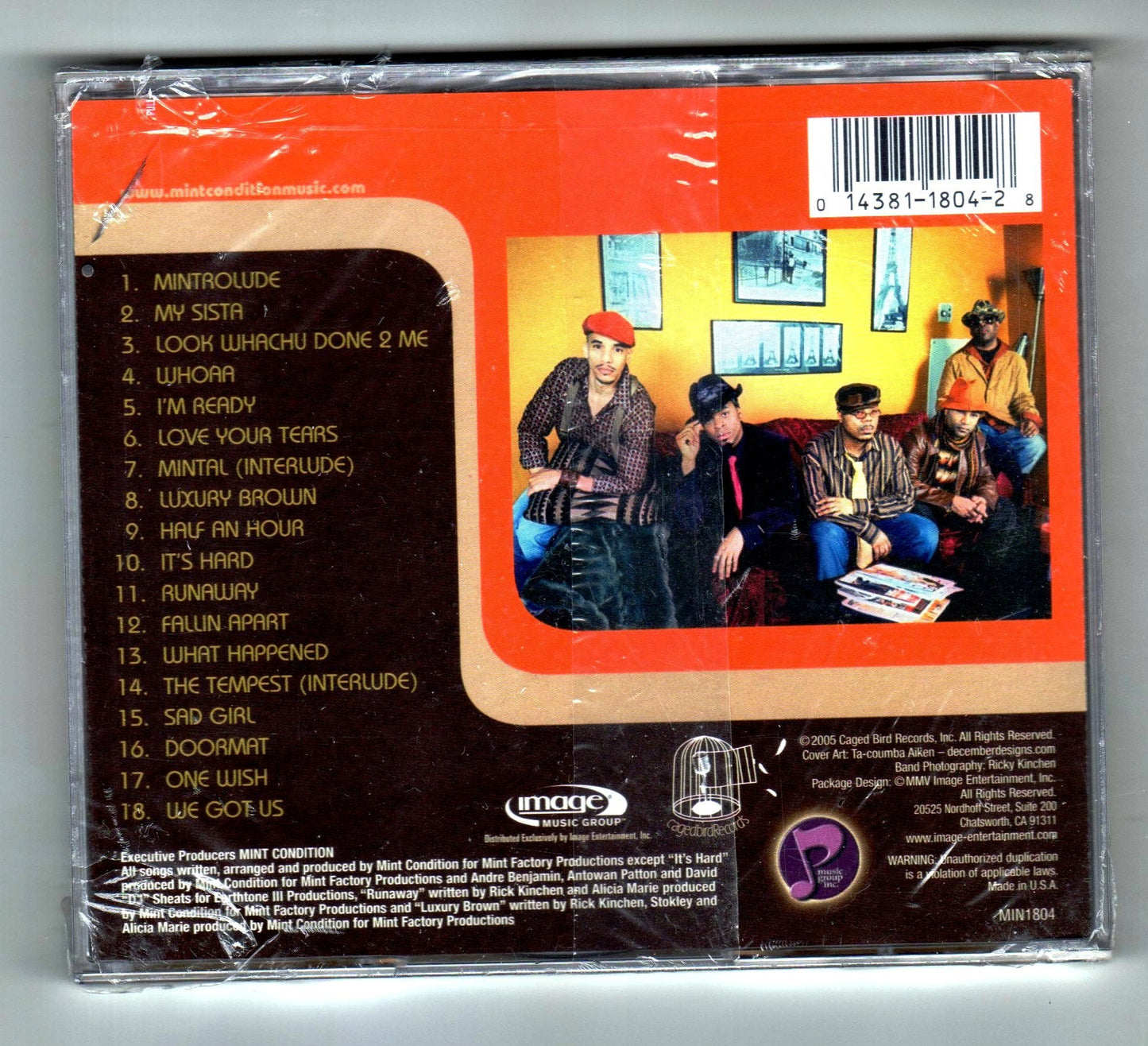 Mint Condition / Livin' The Luxury Brown - CD