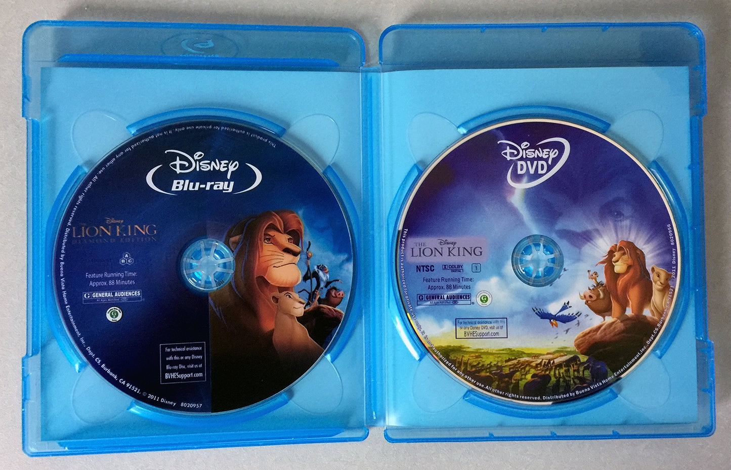 The Lion King (Diamond Edition) (Blu-ray + DVD) (Sous-titres français)