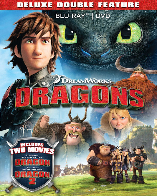 Dragons 1 et 2 - Blu-Ray/DVD