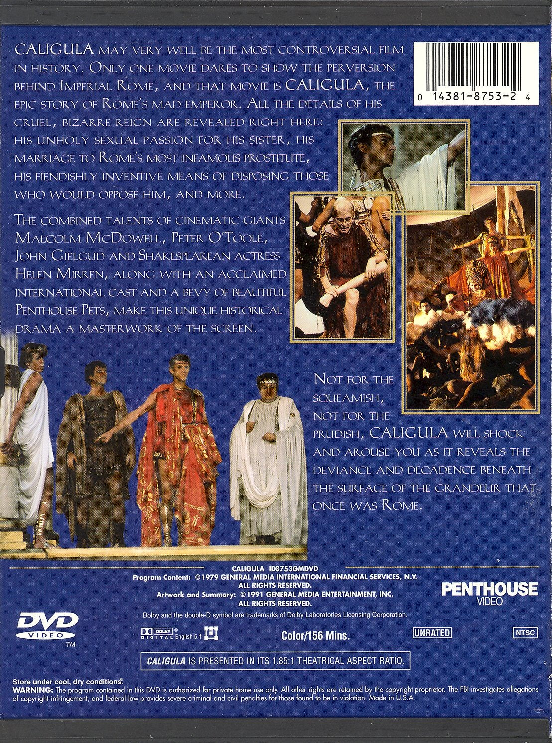 Caligula - DVD (Used)