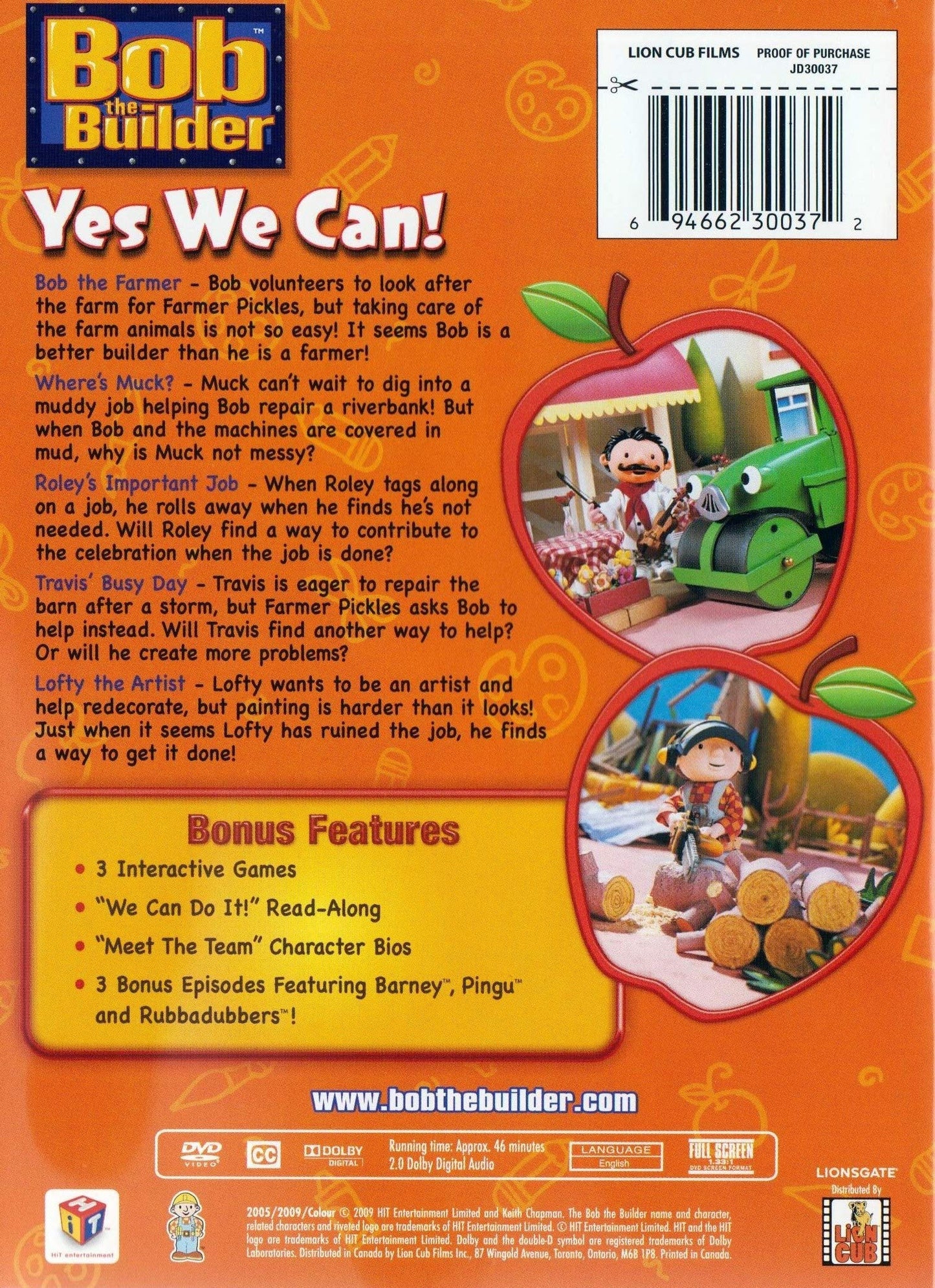 Bob the Builder Yes We Can!: B